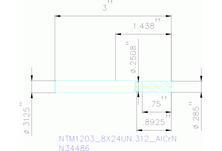 NTM1203/8X24UN.312 ALCRN