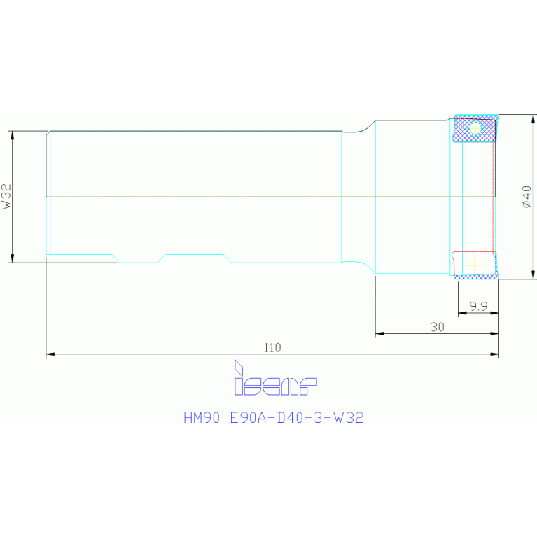 HM90 E90A-D40-3-W32