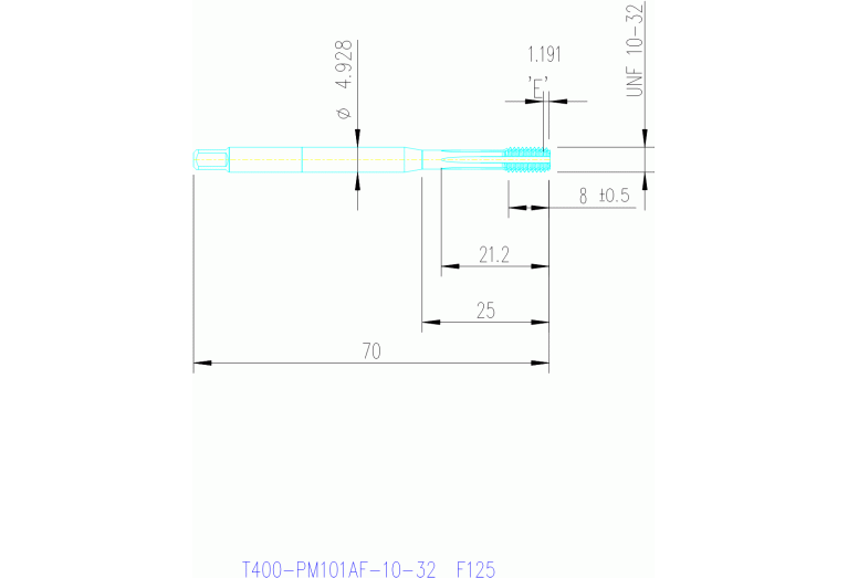 T400-PM101AF-10-32 F125