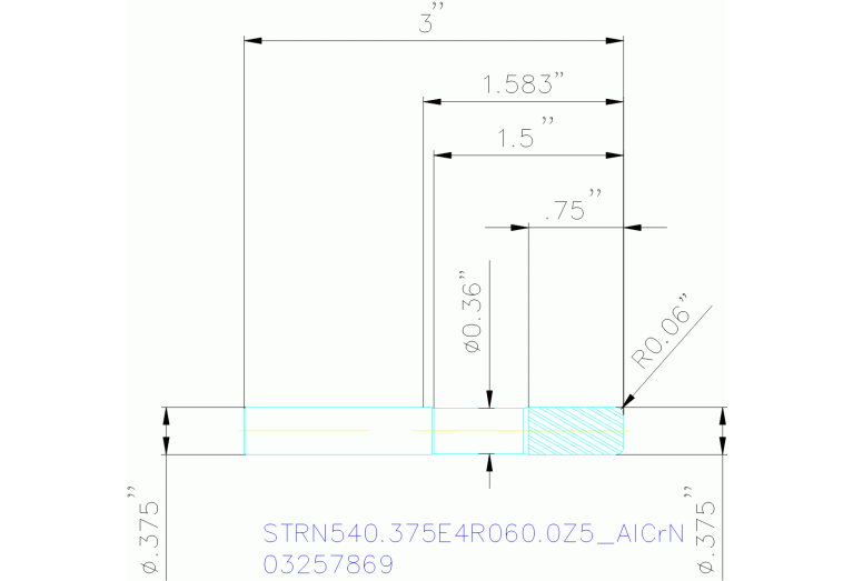 STRN540.375E4R060.0Z5 ALCRN
