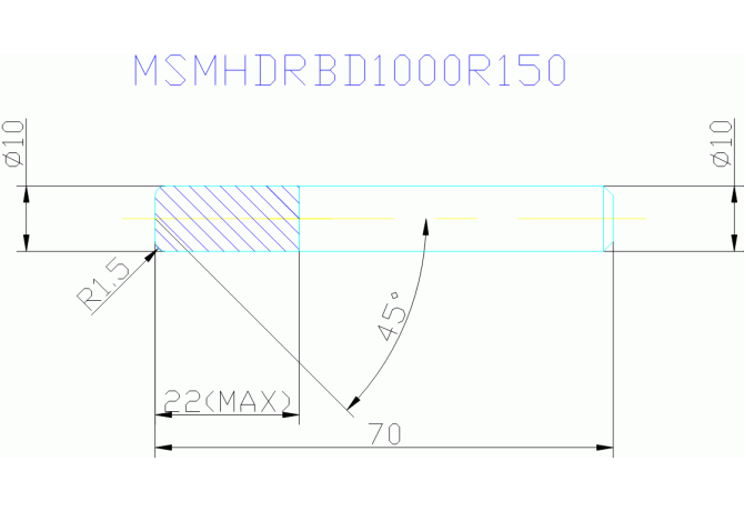 MSMHDRBD1000R150