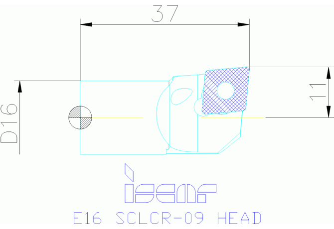 E16 SCLCR-09 HEAD