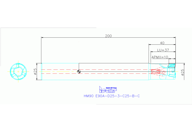 HM90 E90A-D25-3-C25-B-C