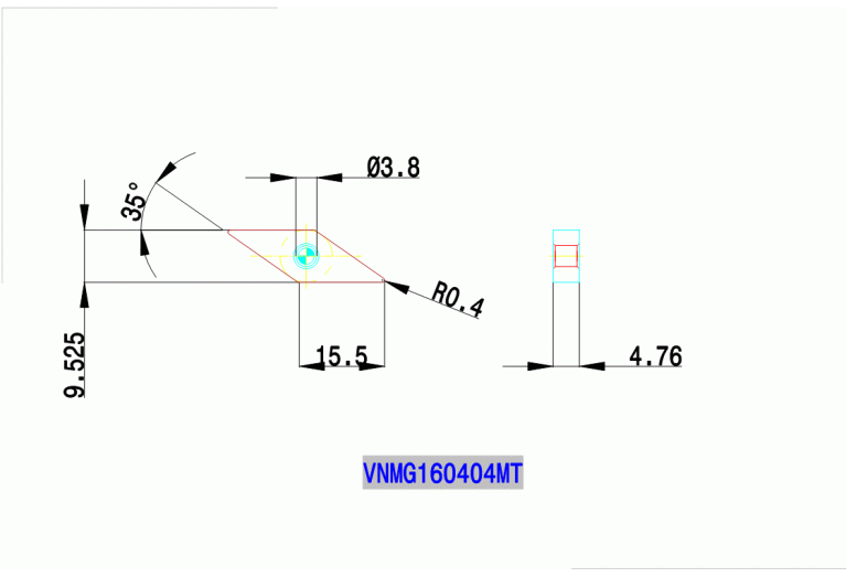 VNMG 160404 MT TT8105