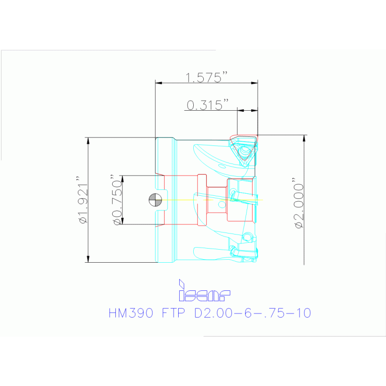 HM390 FTP D2.00-6-.75-10