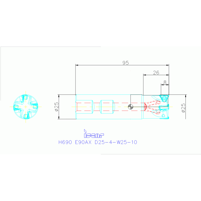 H690 E90AX D25-4-W25-10