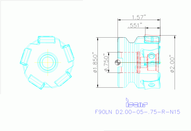 F90LN D2.00-05-.75-R-N15