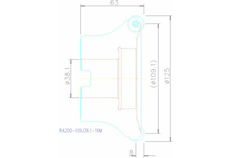 RA200-109J38.1-16M