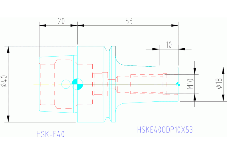 HSKE40ODP10X53