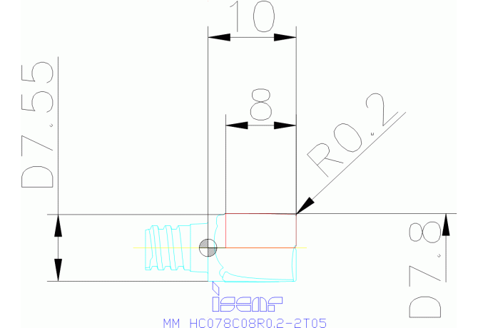 MM HC078C08R0.2-2T05 IC908