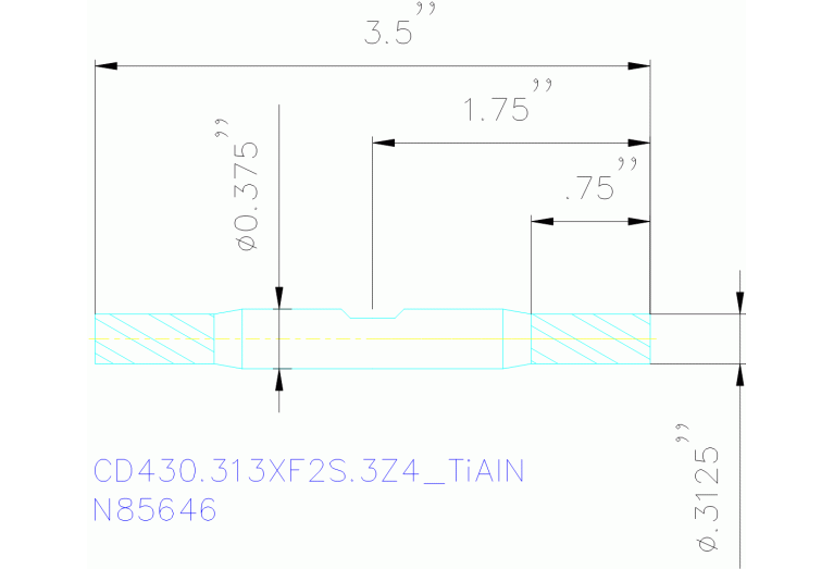 CD430.313XF2S.3Z4 TIALN