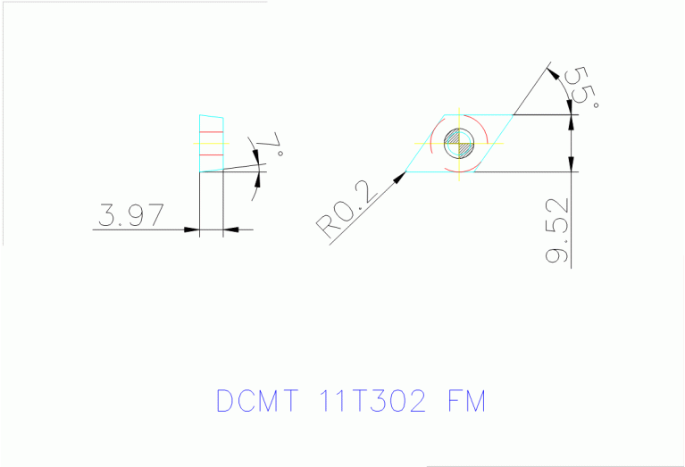 DCMT 11T302 FM TT8020