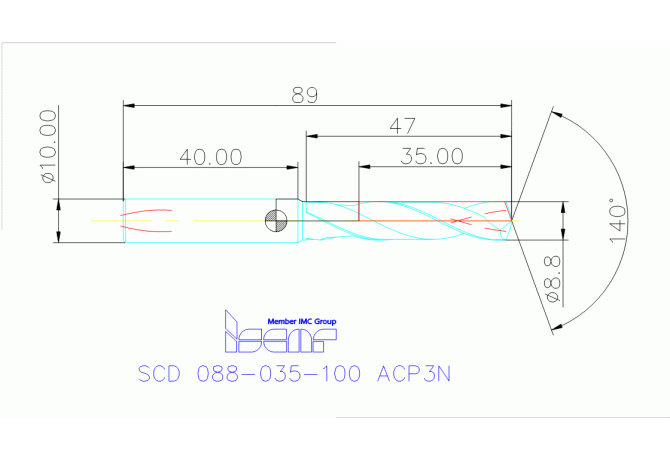 SCD 088-035-100 ACP3N IC908