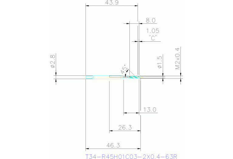 T34-R45H01C03-2X0.4-63R
