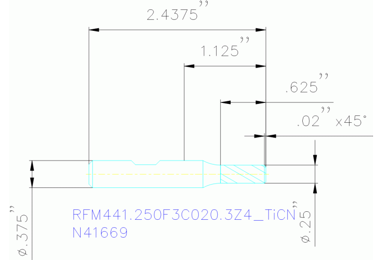 RFM441.250F3C020.3Z4 TICN