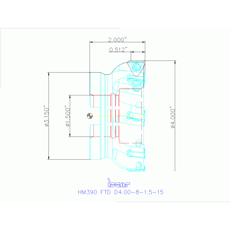 HM390 FTD D4.00-8-1.5-15