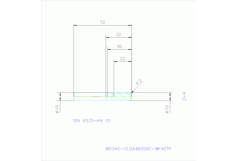 MD340-10.0A4B200C-WK40TP