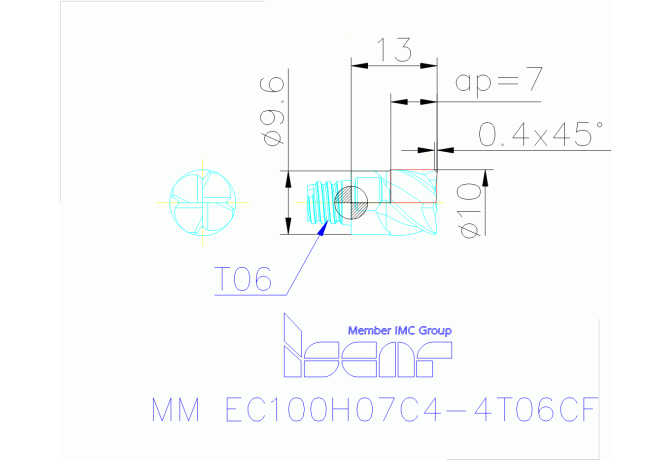 MM EC100H07C4-4T06CF IC908