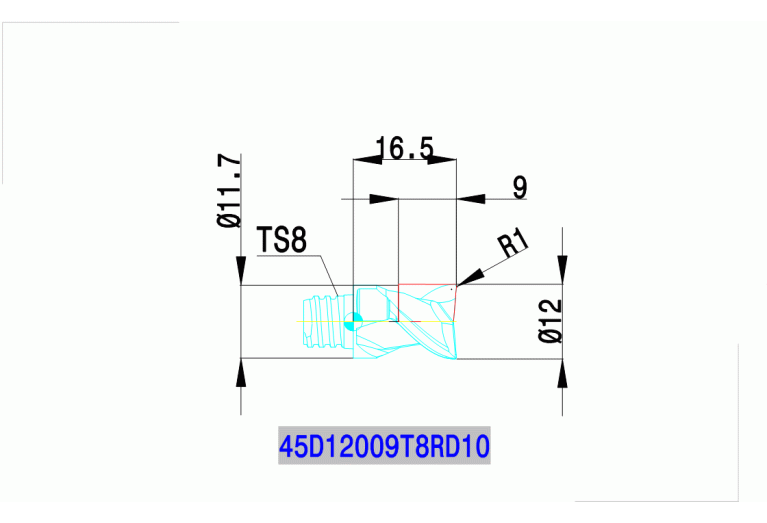 45D12009T8RD10 IN05S