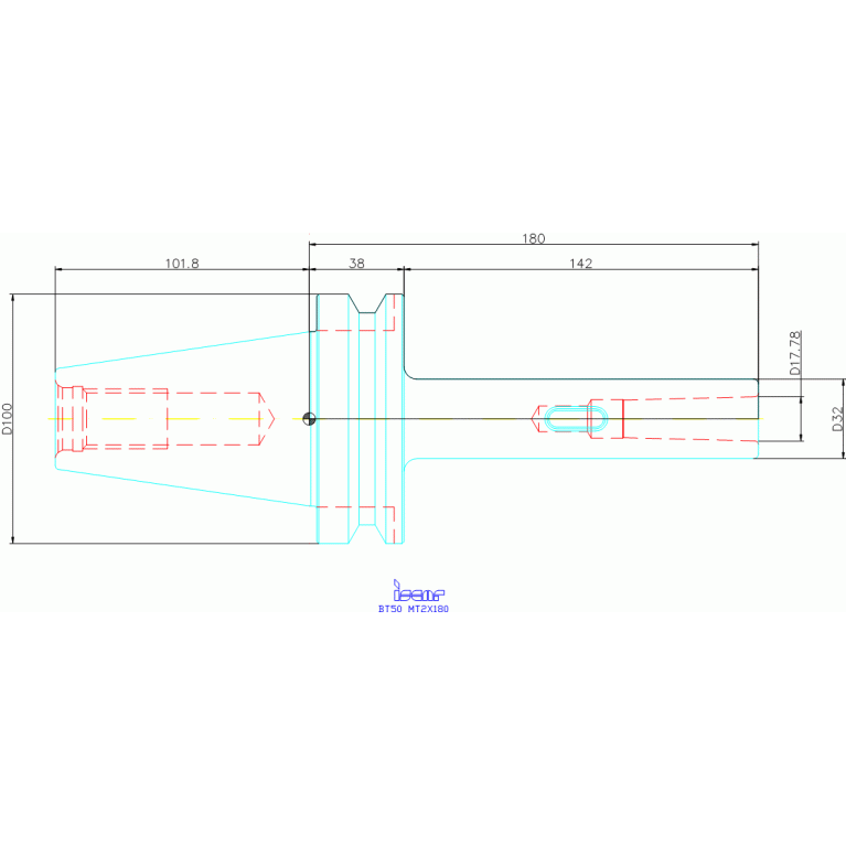 BT50 MT2X180