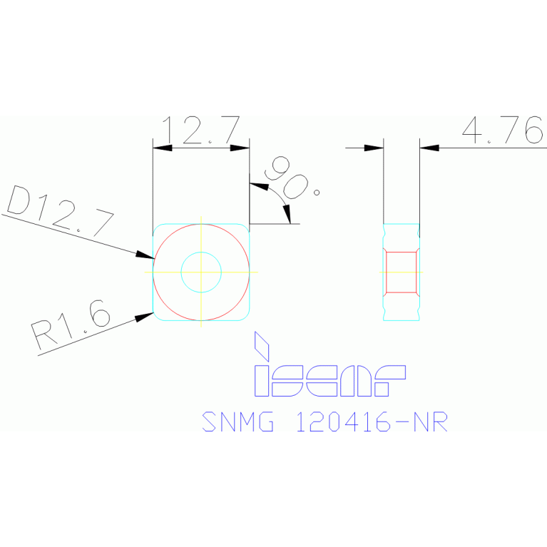 SNMG 120416-NR IC8250