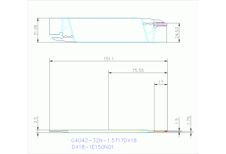 G4042-32N-1.5T17DX18