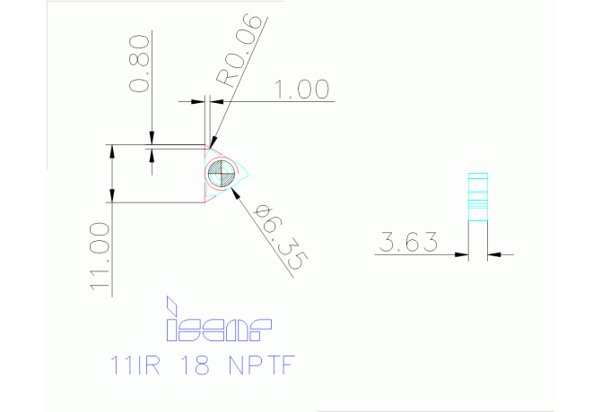 11IR 18 NPTF IC908