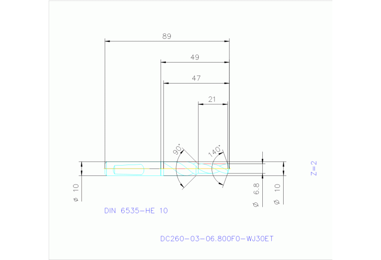DC260-03-06.800F0-WJ30ET