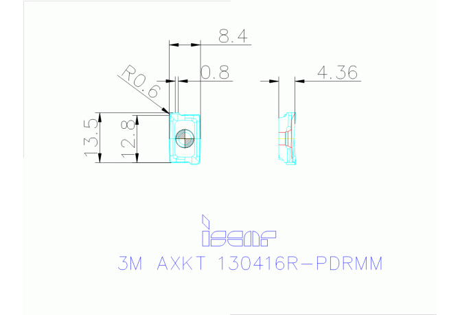 3M AXKT 130416R-PDRMM IC928