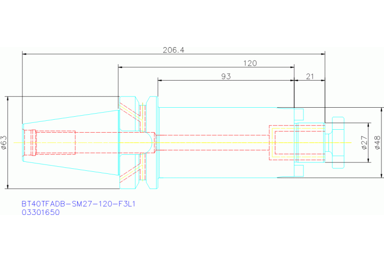BT40TFADB-SM27-120-F3L1