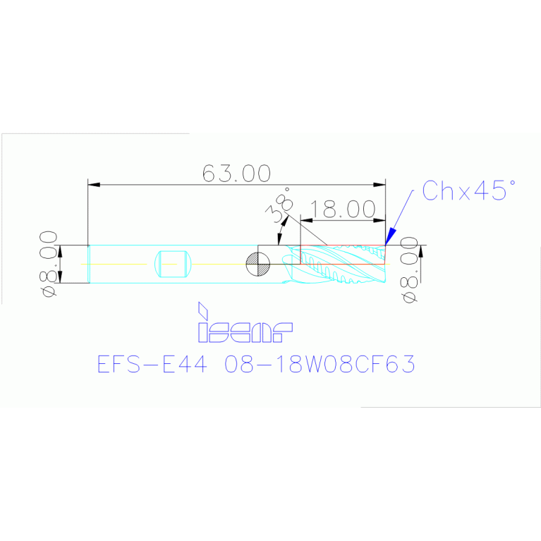 EFS-E44 08-18W08CF63 IC900