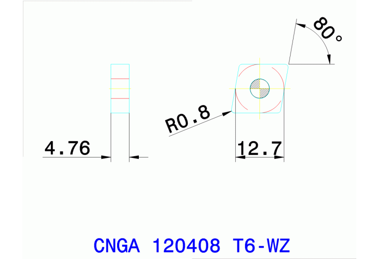 CNGA 120408 T6-WZ AS10