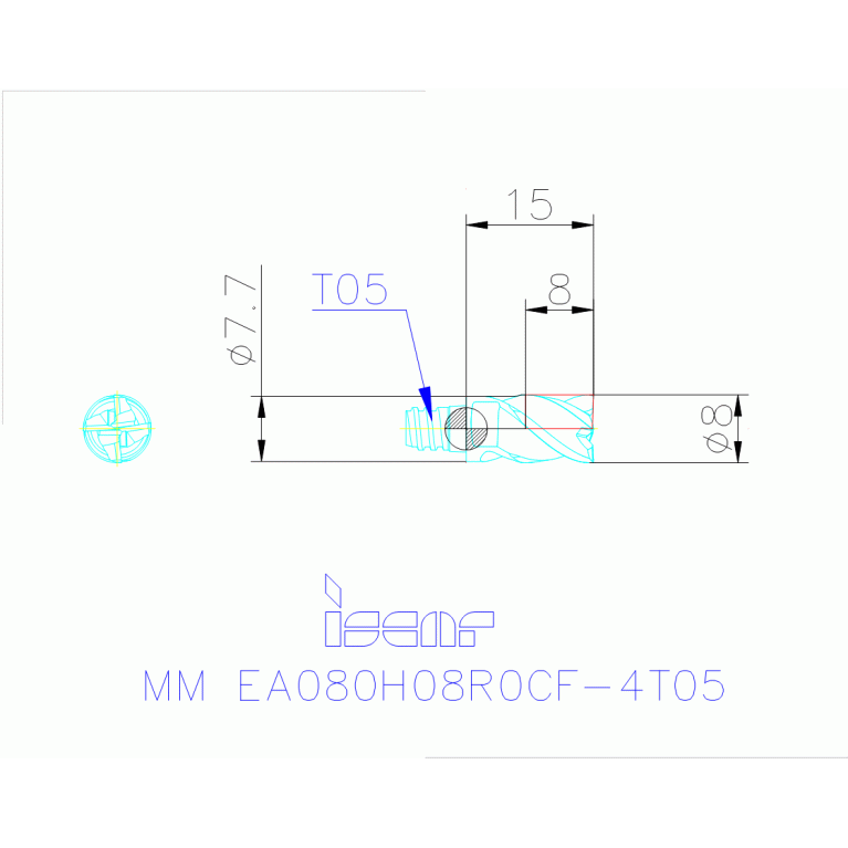 MM EA080H08R0CF-4T05 IC08