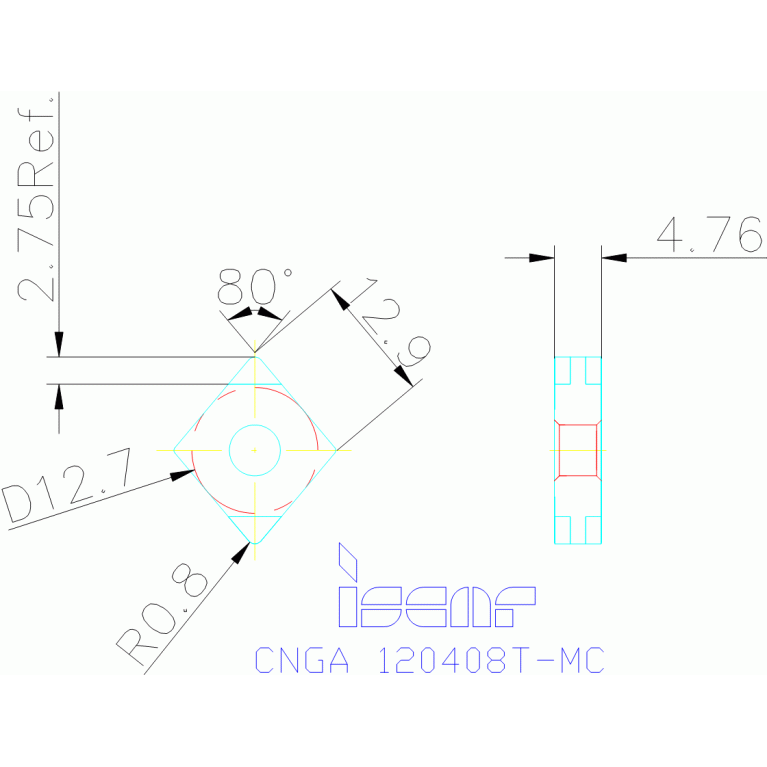 CNGA 120408T-MC IB55