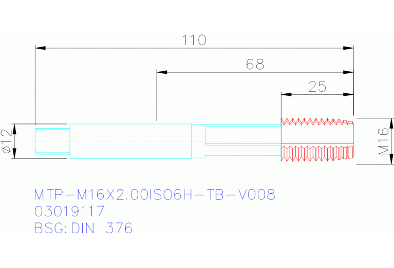 MTP-M16X2.00ISO6H-TB-V008
