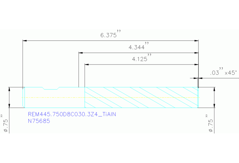 REM445.750D8C030.3Z4 TIALN
