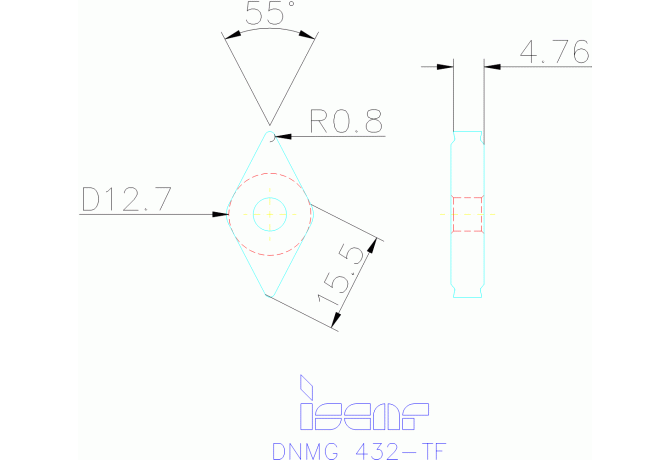 DNMG 150408-TF IC807