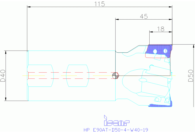 HP E90AT-D50-4-W40-19
