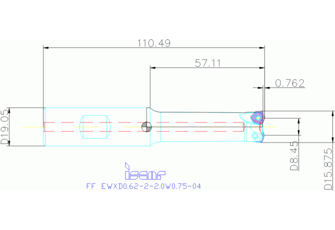 FF EWXD0.62-2-2.0W0.75-04