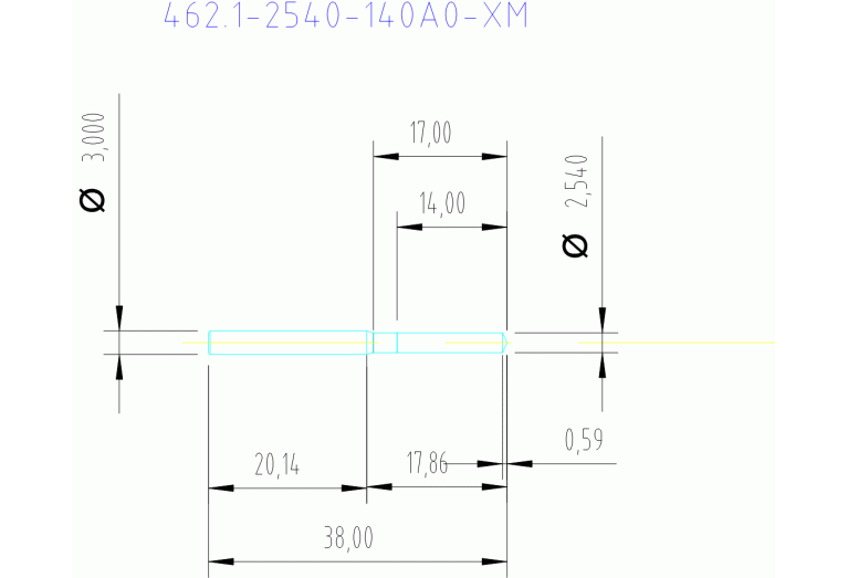 462.1-2540-140A0-XM H10F