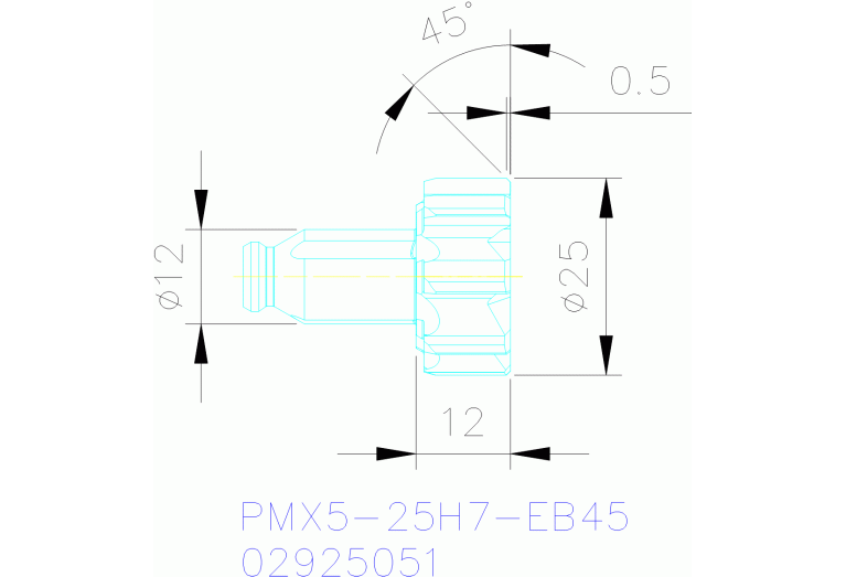 PMX5-25H7-EB45 CF