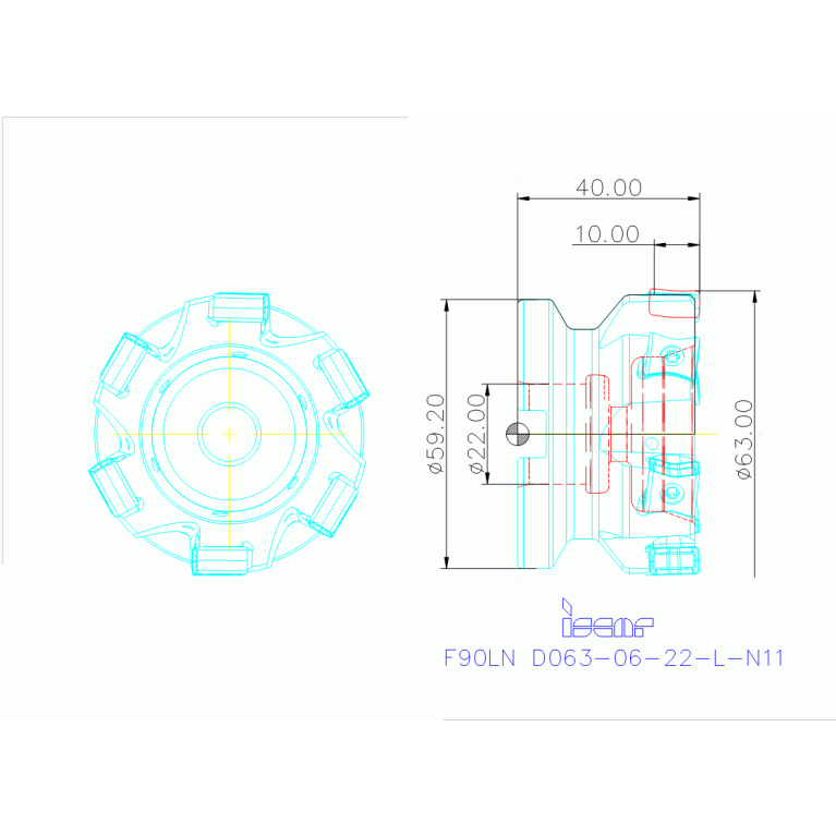 F90LN D063-06-22-L-N11
