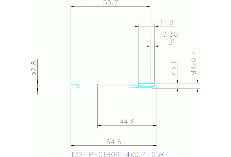 T32-PN01B06-4X0.7-63R