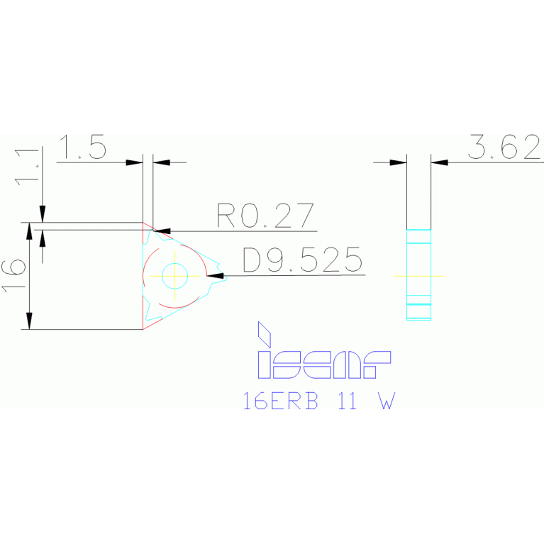 16ERB 11 W IC908