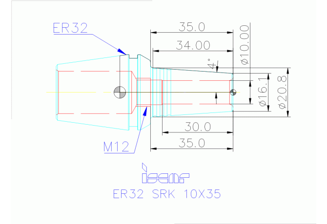 ER32 SRK 10X35