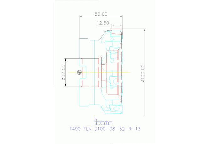 T490 FLN D100-08-32-R-13
