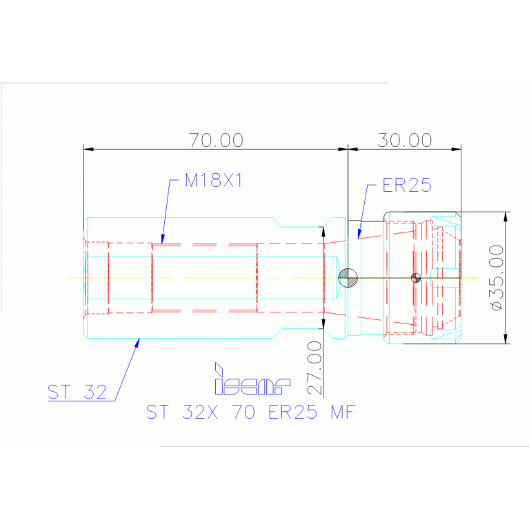 ST 32X 70 ER25 MF