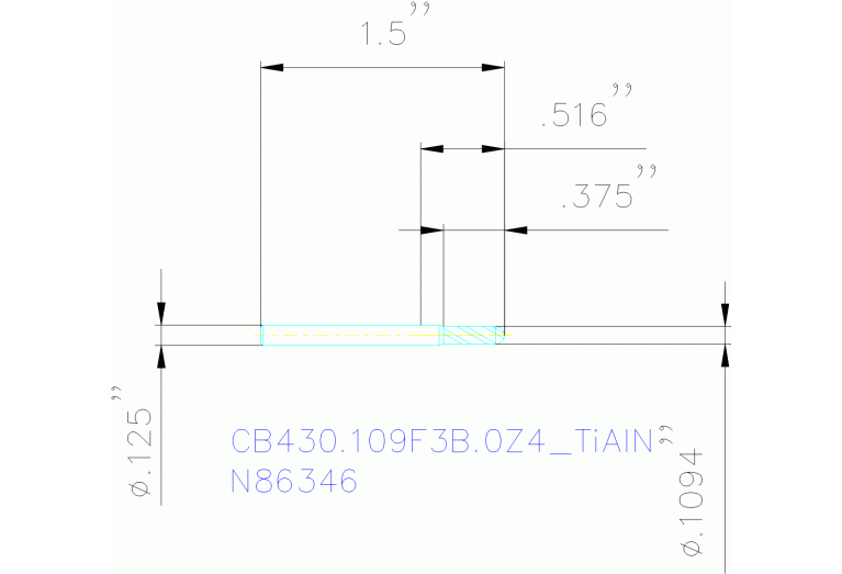 CB430.109F3B.0Z4 TIALN