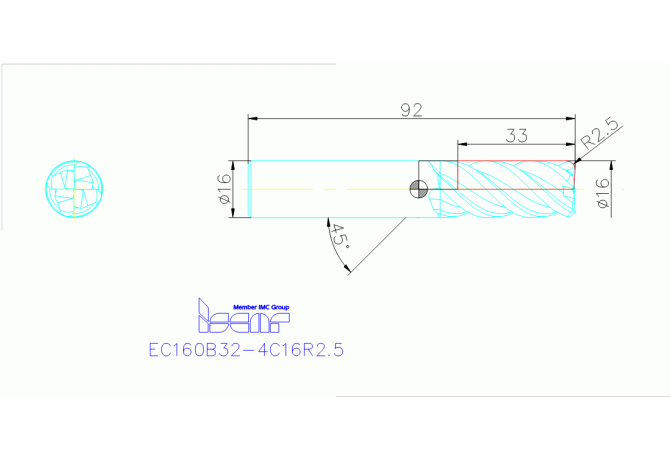 EC160B32-4C16R2.5 IC900