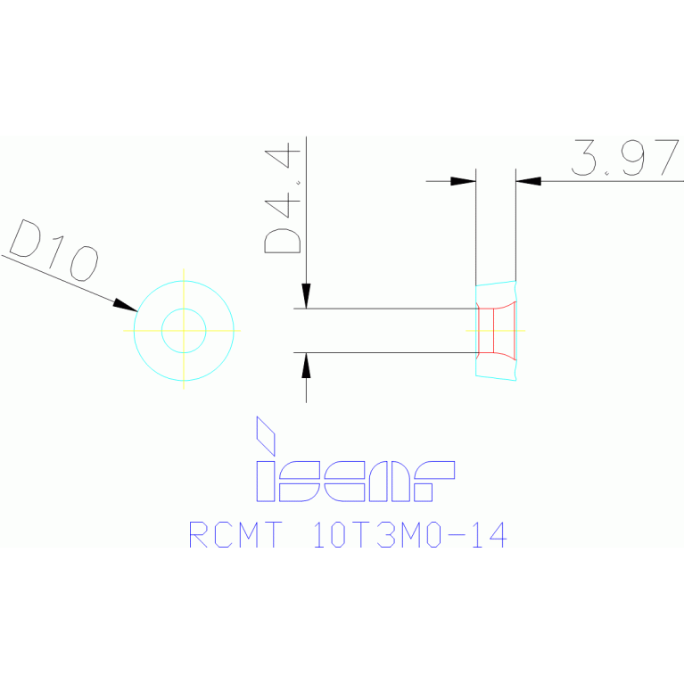 RCMT 10T3M0-14 IC50M